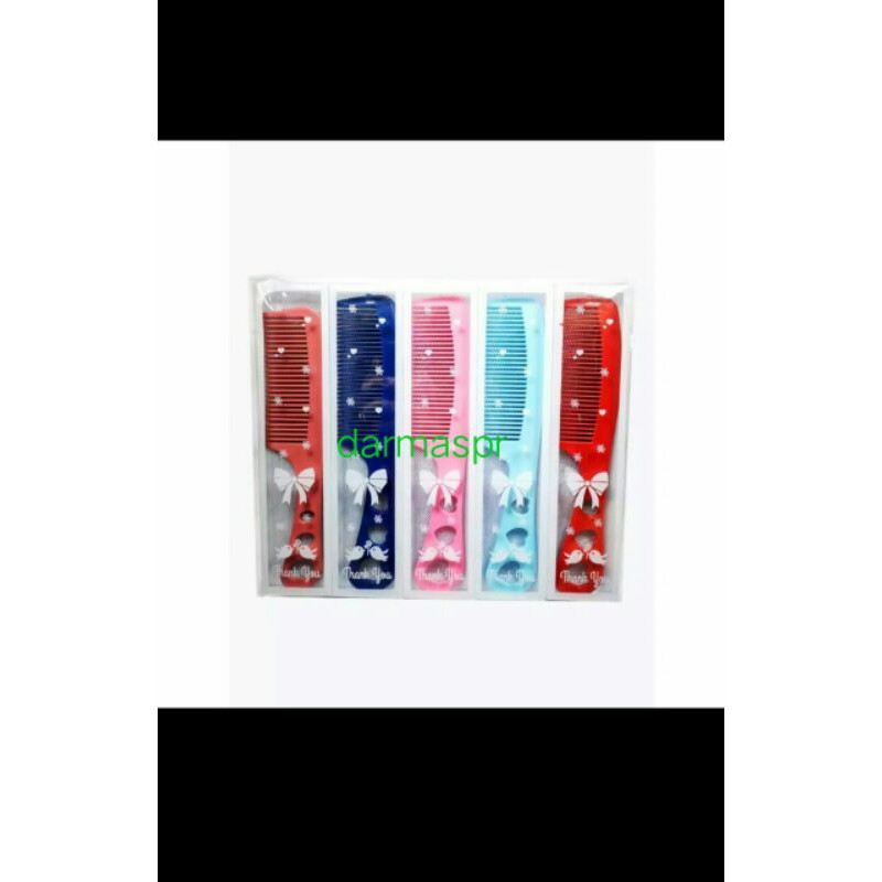 ISI 50PCS SOUVENIR SISIR KEMAS MIKA SOUVENIR PERNIKAHAN SOUVENIR ULANG TAHUN