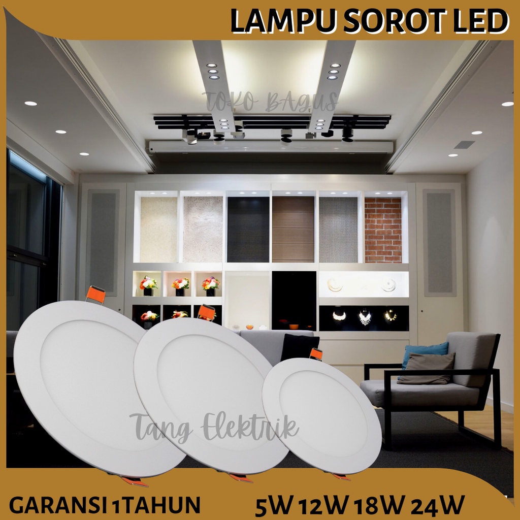 [COD] LAMPU DOWNLIGHT LED PANEL INBOW / LAMPU DOWNLIGHT PLAFON BERGARANSI