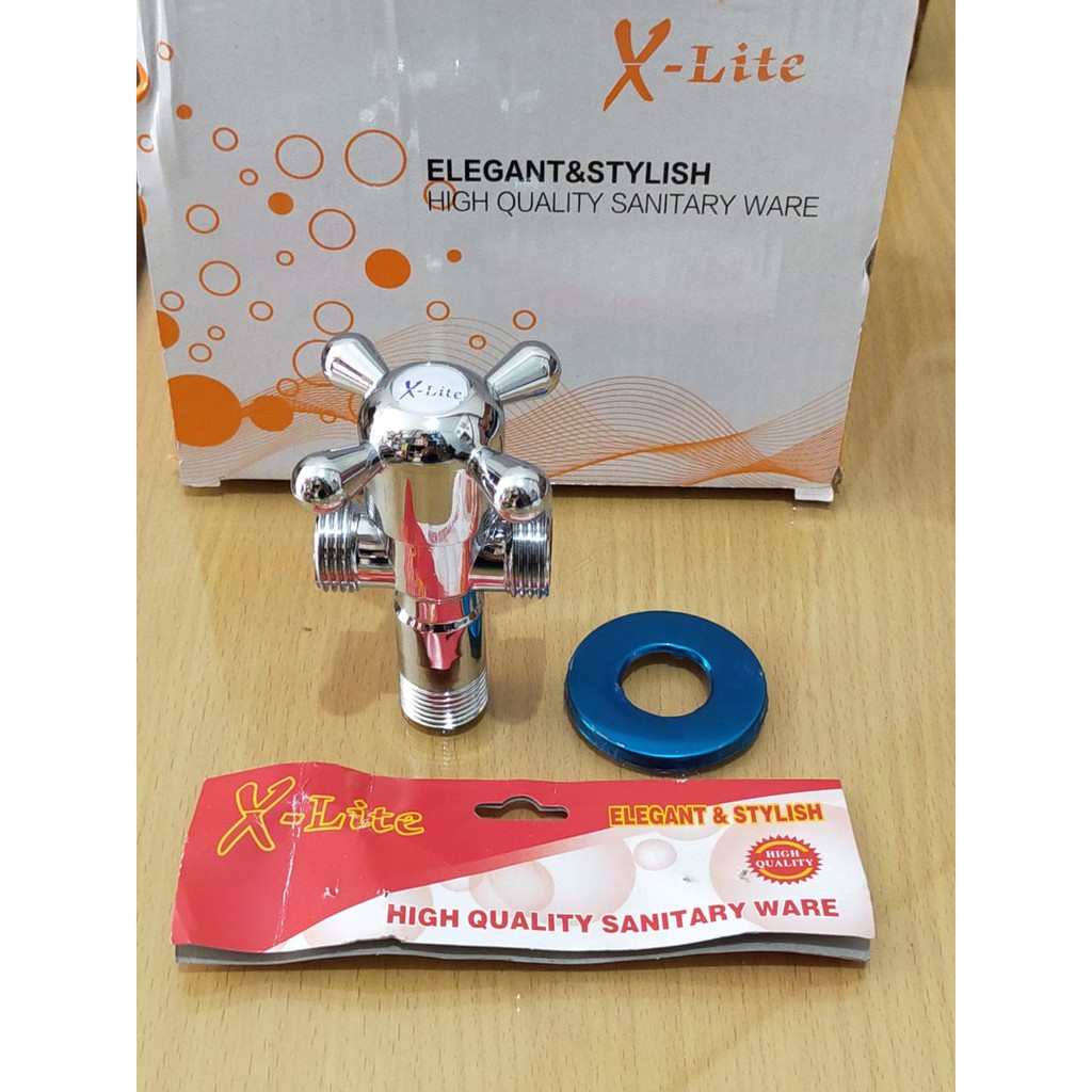 KRAN SHOWER-KRAN AIR KLOSET-STOP KRAN CABANG T-SHOWER KLOSET BALING 1/2INCH