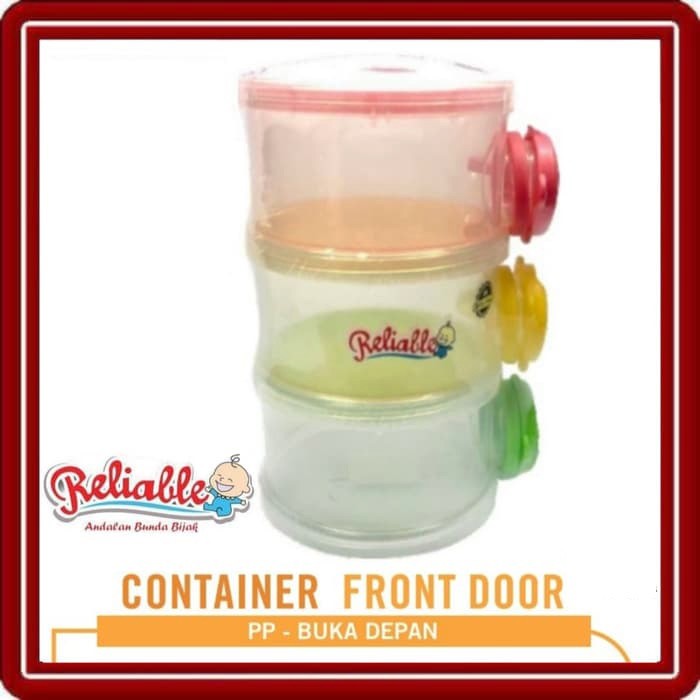 Reliable Container Front Door Tempat Susu Bayi Traveling RAC9953