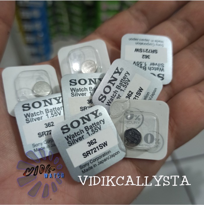 SONY MURATA 362 SP SR721SW SR 721 SW SR721 BATRE BATREI BATERAI JAM TANGAN