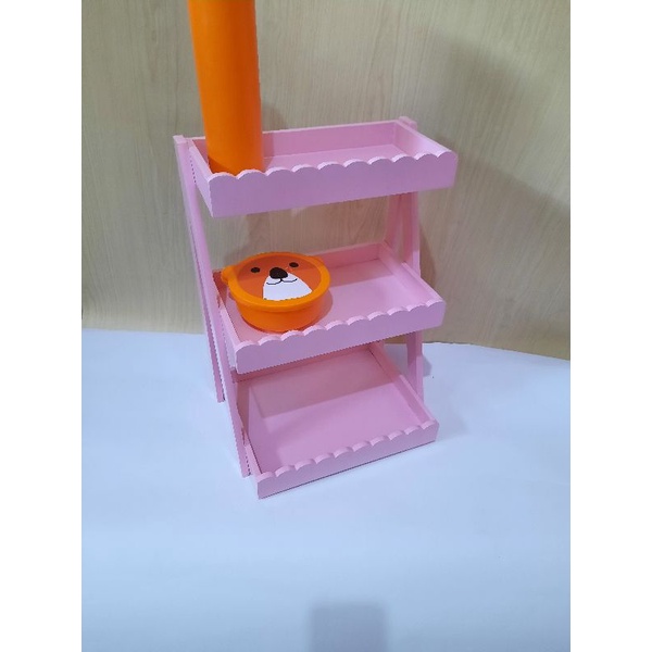 rak susun 3 | rak toples bumbu | tempat toples bumbu | ral dapur