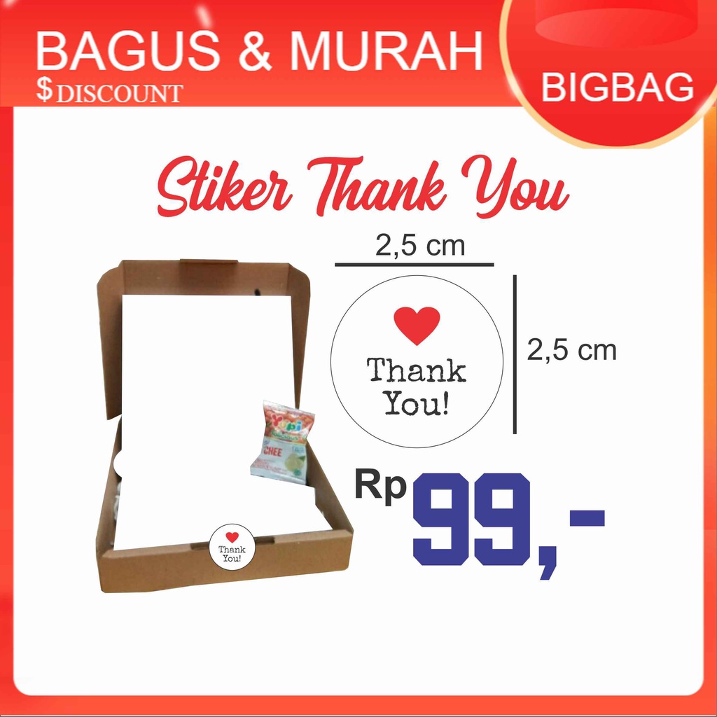 

sticker thank you