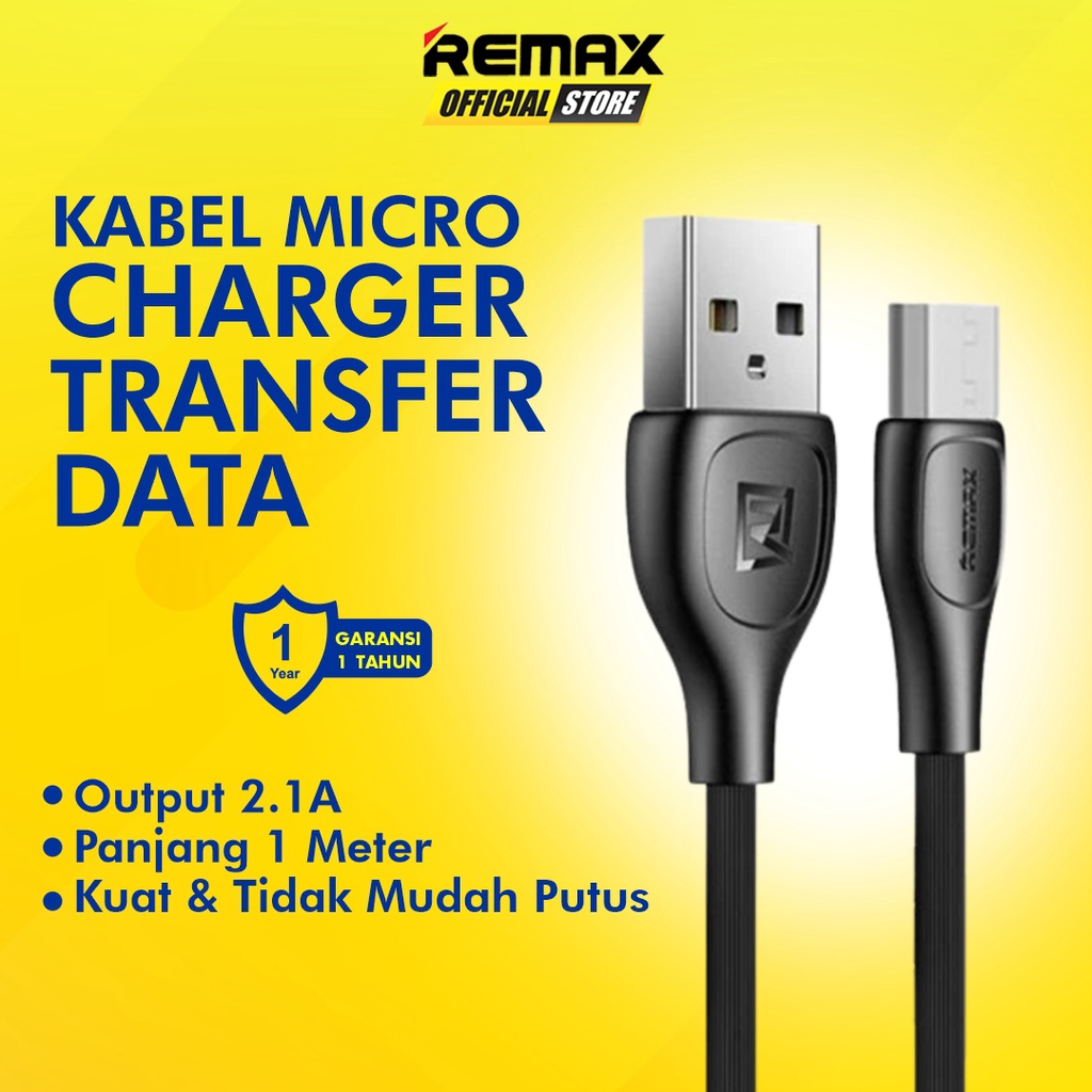REMAX Lesu Pro Kabel Data Charger Micro USB 1m RC-160M