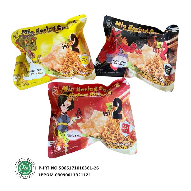 Hatsu Ramen / Mie Ramen Instant Vegan Vegetarian