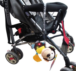 Tali gantungan  stroller mainan  empeng bayi  baby stroller 