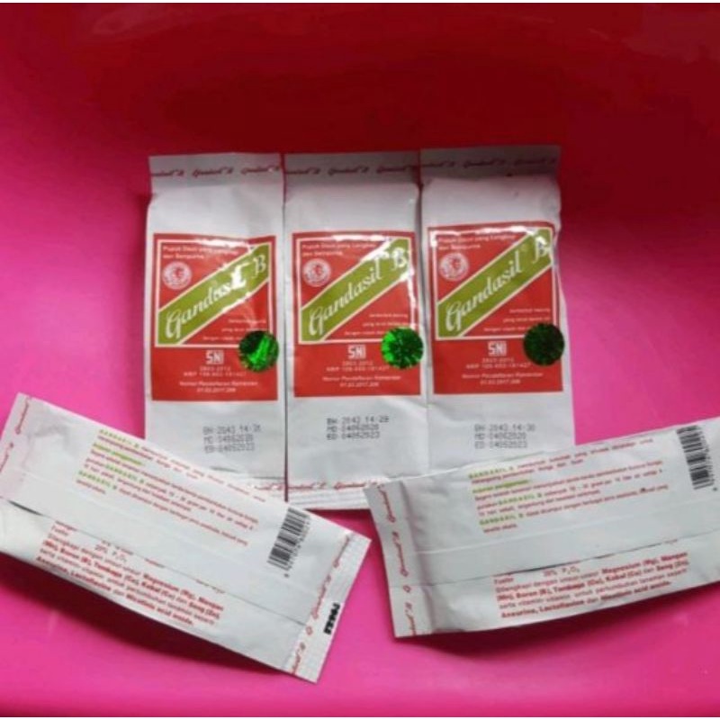 Pupuk Buah Gandasil Pupuk Daun Gandasil 100Gr