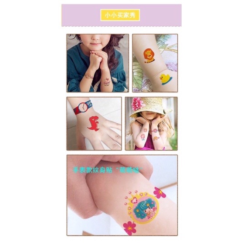 Kid’s Temporary Tattoo (21pcs)