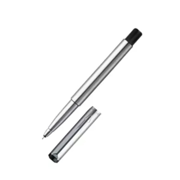 

Parker Vektor Stainless Steel CT Klip Silver Roller Ball promo