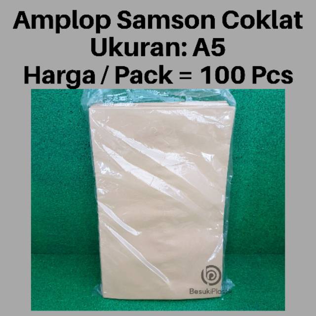 Amplop Samson Premier C / Amplop Samson Coklat A5 / Amplop Dokumen A5 / Amplop Coklat A5