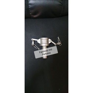 Camlock/Quick coupling stainless 316 type C 1 inch