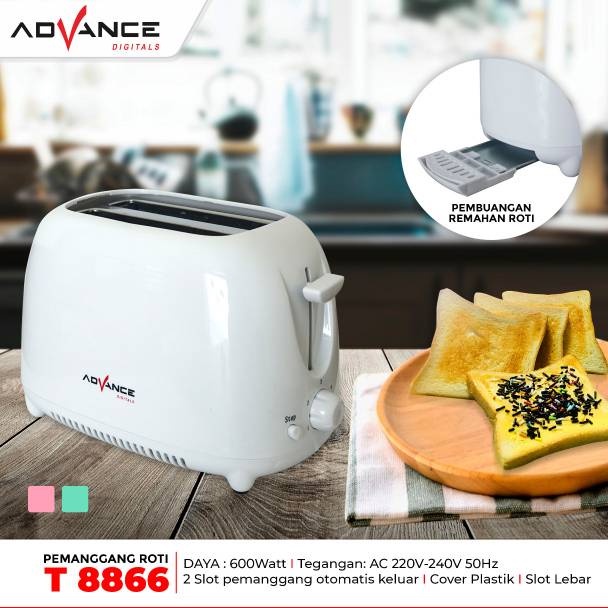 Pemanggang Roti Advance Otomatis T8866