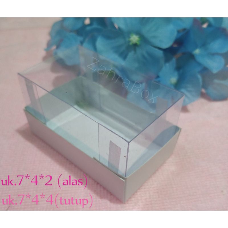 

box tutup full mika 7*4*2/paperbox kue custom