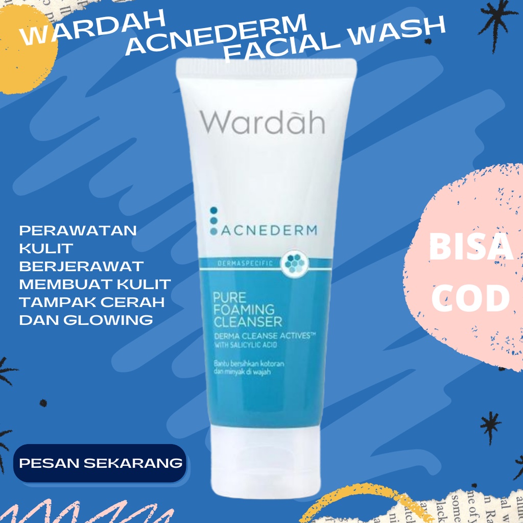 TERLARIS!!!PAKET WARDAH ACNEDERM 3 IN 1