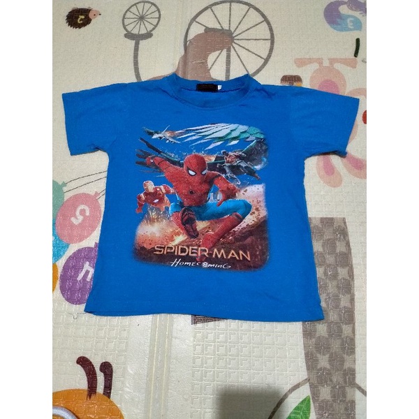 Preloved Kaos Anak Spiderman Preloved Kaos Marvel Spiderman Preloved Spiderman Tee Kaos Anak Marvel