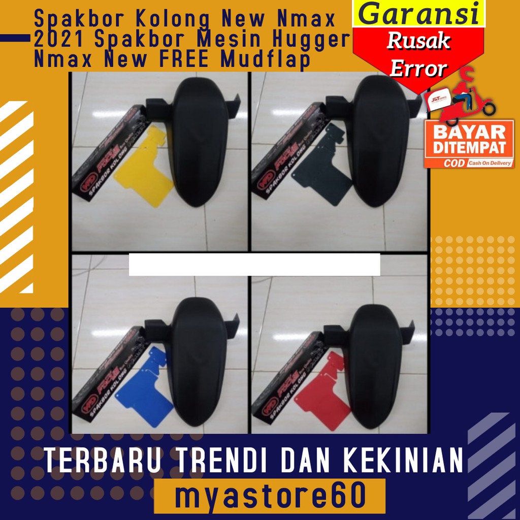 Spakbor Kolong New Nmax 2021 Spakbor Mesin Hugger Aksesoris Variasi Yamaha Nmax 2021 New Mudflap