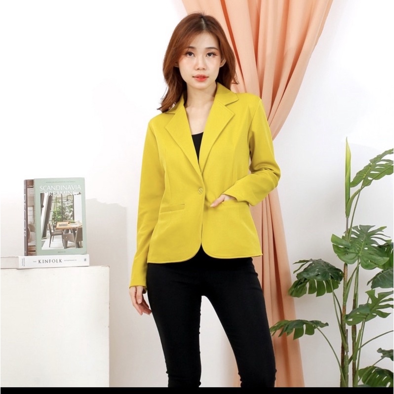 BLAZER COLOUR SLIM FIT IMPORT PREMIUM