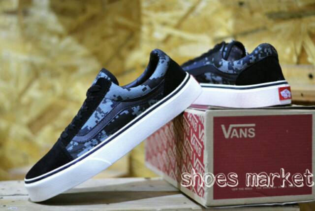 Vans digital camo ll vans army ll vans camo ll vans oldskull digital camo