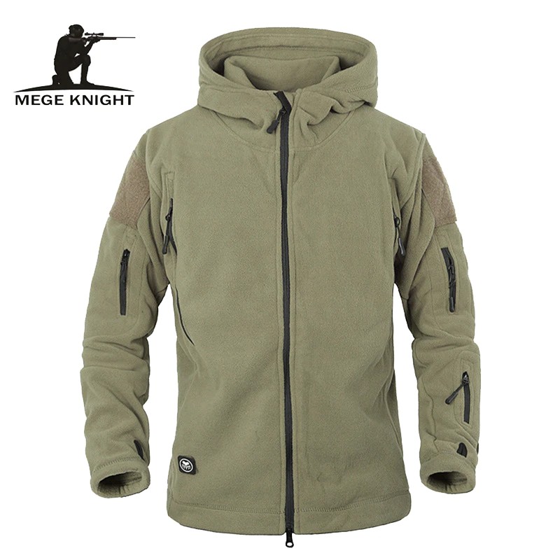 TERBARU Winter Tactical Jacket Military Uniform Soft Shell Fleece Hoody Jacket Men Thermal