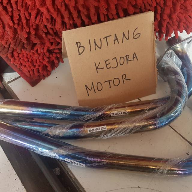 Leher knalpot MIO SPORTY MIO SMILE BLUE