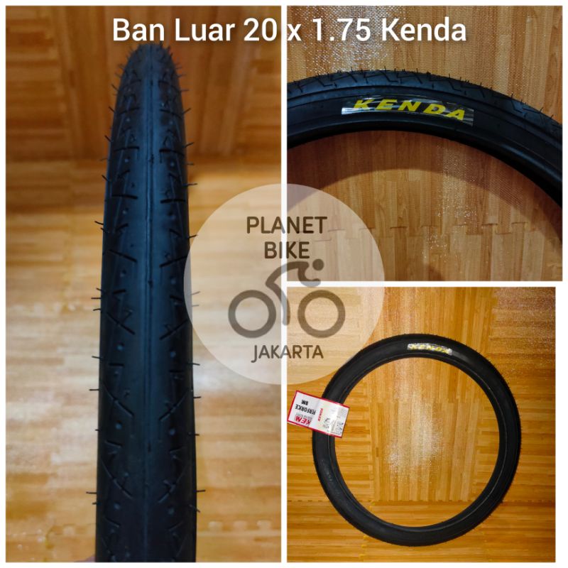 Ban Luar Sepeda Lipat / Minion / Mini Kenda  20 x 1.75 Motif Halus 20x1.75 Kenda K154