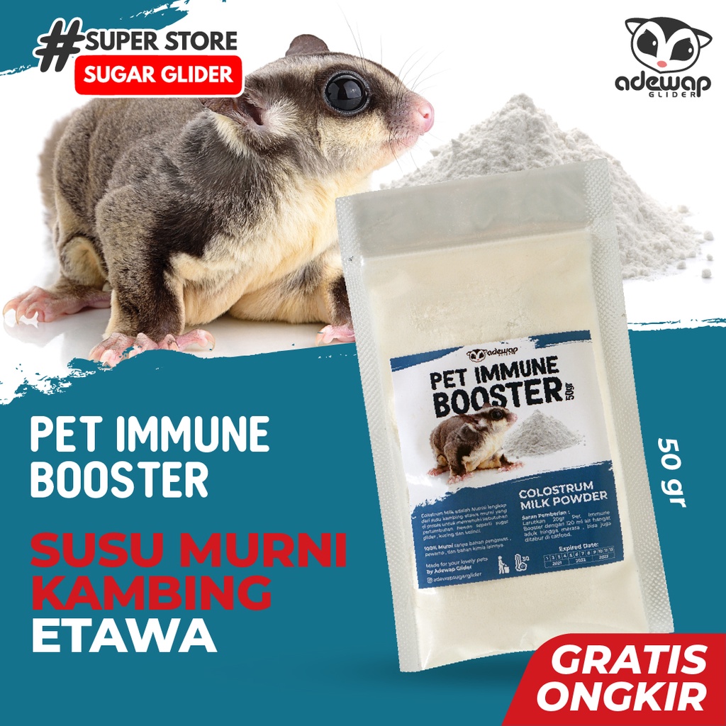 ADEWAP GLIDER Pet Imune Booster Sugar Glider Vitamin Imun Sugar Glider