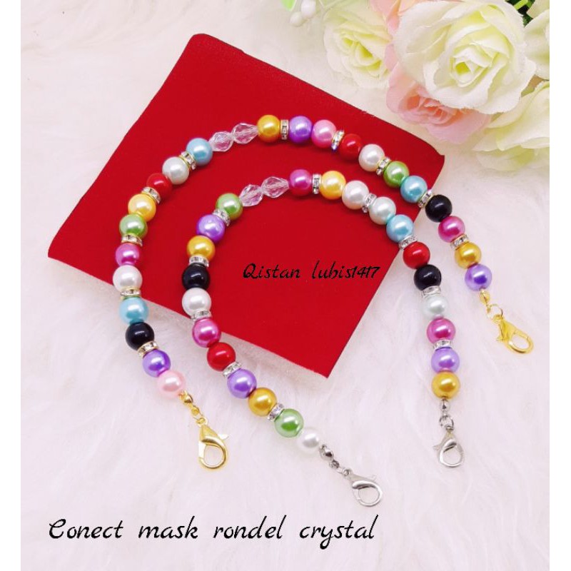 conector mutiara rondel crystal beli 10 free 2