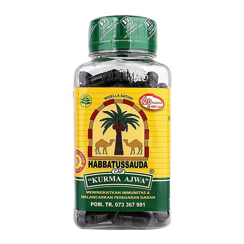 

Habbatusauda Cap Kurma Ajwa 120 Kapsul