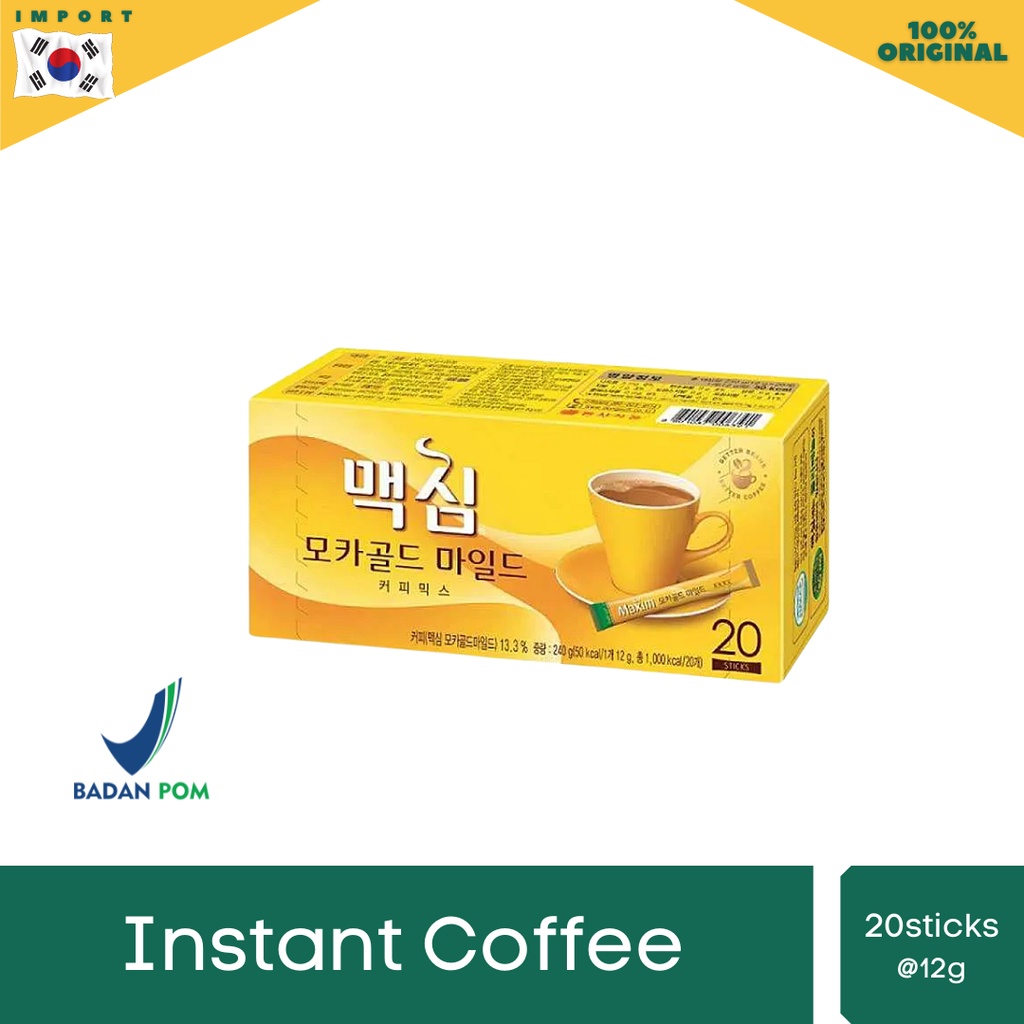 

Maxim Coffee Mix Kopi Korea 240 gr [20T]