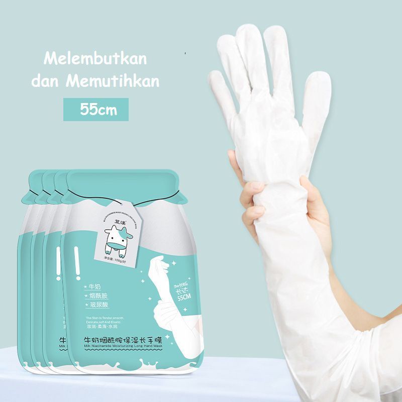 NIACINAMIDE MOISTURIZING HAND MASK MASKER TANGAN PENDEK - MASKER TANGAN PANJANG MENGHALUSKAN MELEMBABKAN