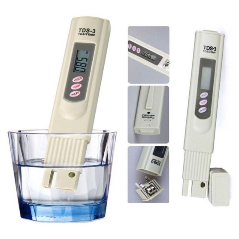 TDS METER 3 ALAT PENGUKUR PPM AIR