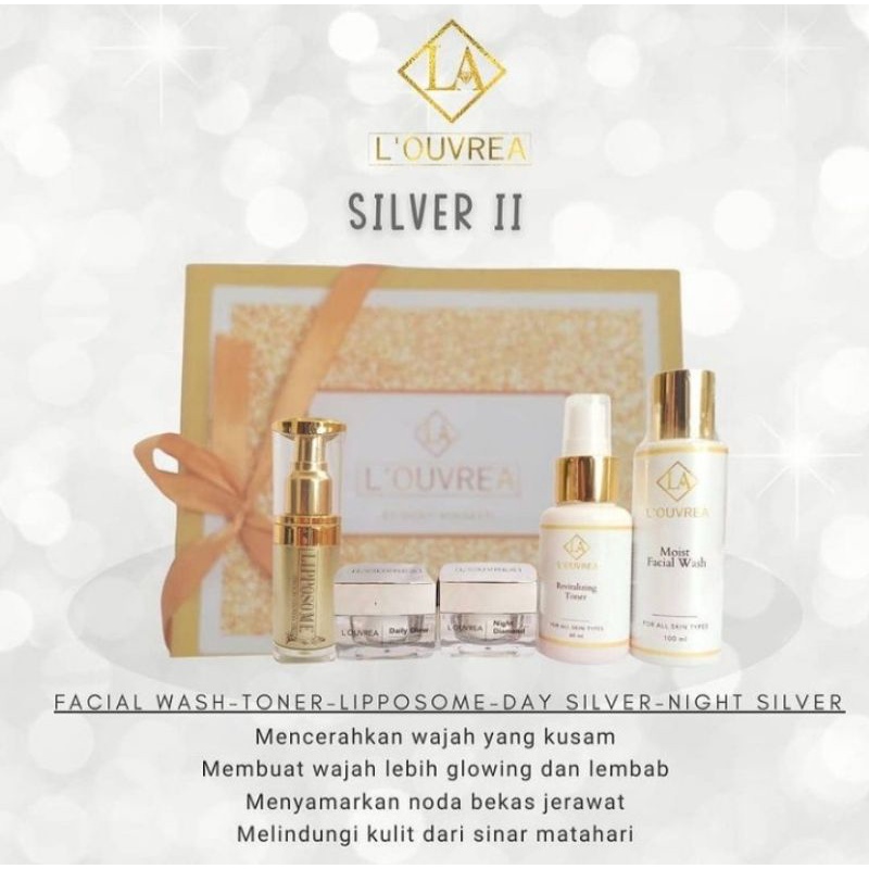 Paket Silver II Louvrea | Skincare Remaja aman dan BPOM
