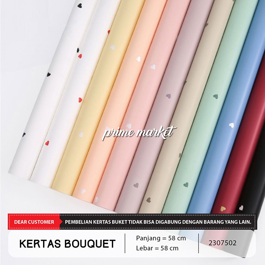 

Kertas Buket Bunga / Kertas Cellophane Buket / Kertas Bunga Motif Love (2307502)