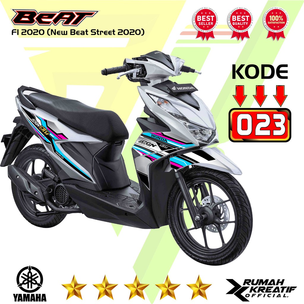 BEAT FI 2020 SEMI & New Beat Street 2020 STRIPING VARIASI RK-a