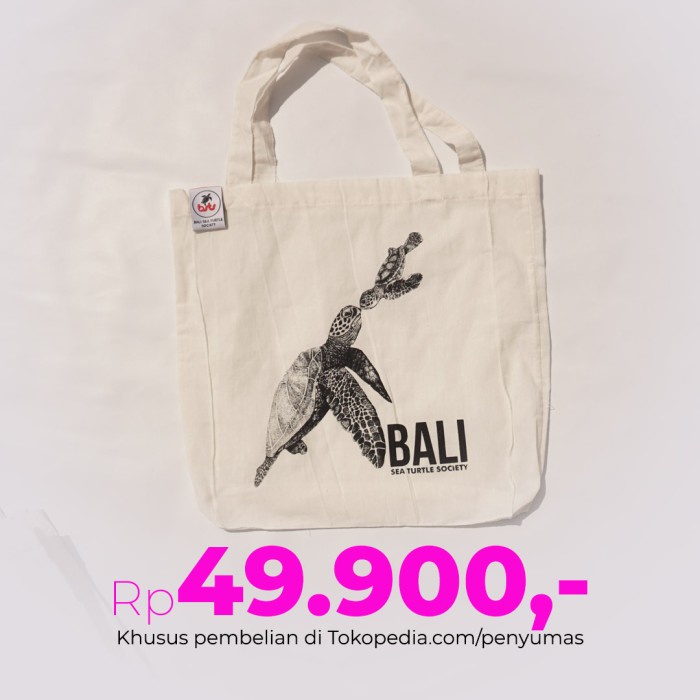 

NEW Tote Bag Penyu - Bali Sea Turtle Society (BSTS)