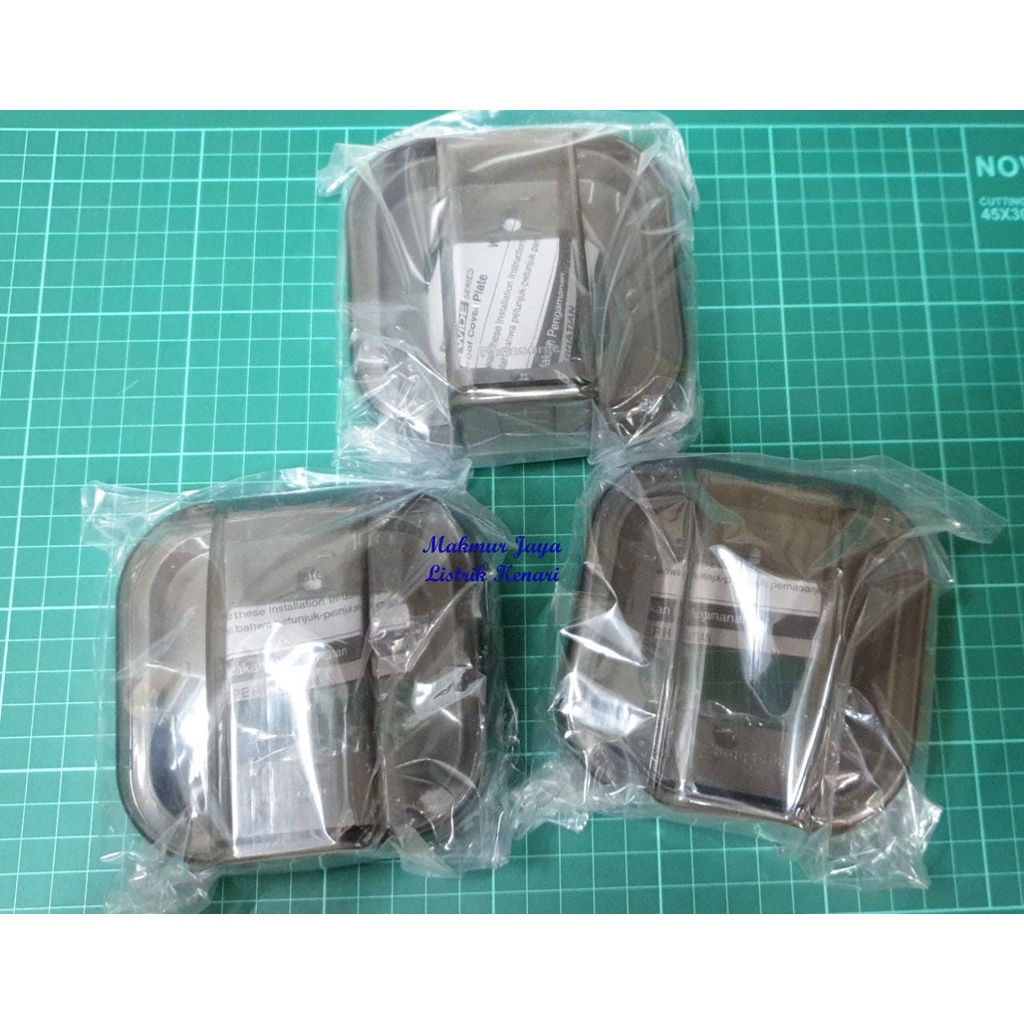 Panasonic Cover Plate Penutup Saklar Stop kontak Waterproof WEJ89911