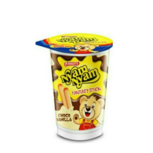

Arnotts Nyam Nyam Biskuit Choco Vanilla 4 x 25 gr