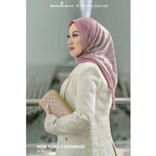 Buttonscarves New York 3 Courage Series