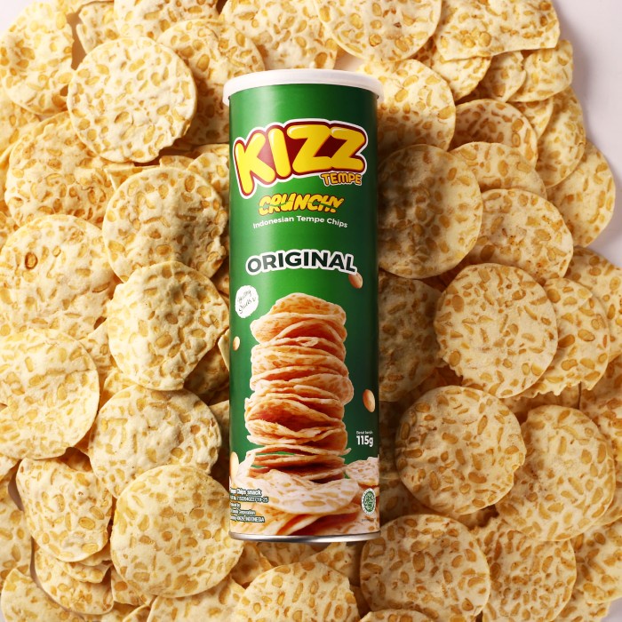 

TERBARU Kizz Tempe Crunchy Keripik Kriuk Non MSG Original