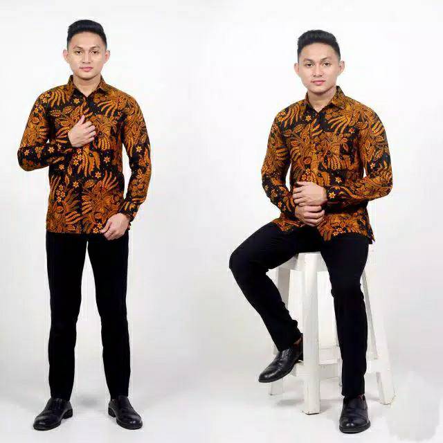 BATIK FINZA JAYA | BAJU BATIK PRIA Gus Azmi Syubbanul Muslimin Batik Katun Halus Hadroh