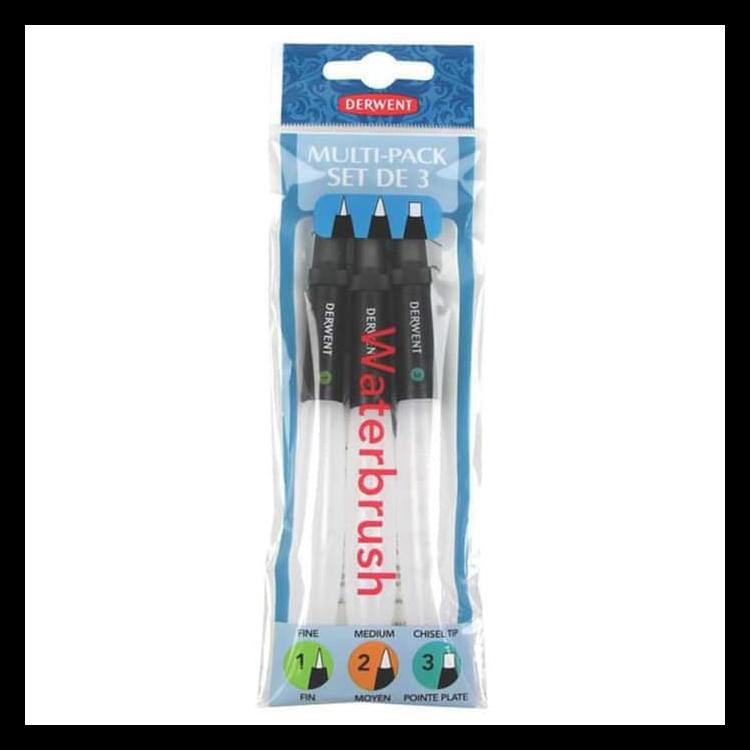 

Big Sale Derwent Multi-Pack Waterbrush (Kuas Cat Air) Terbaru