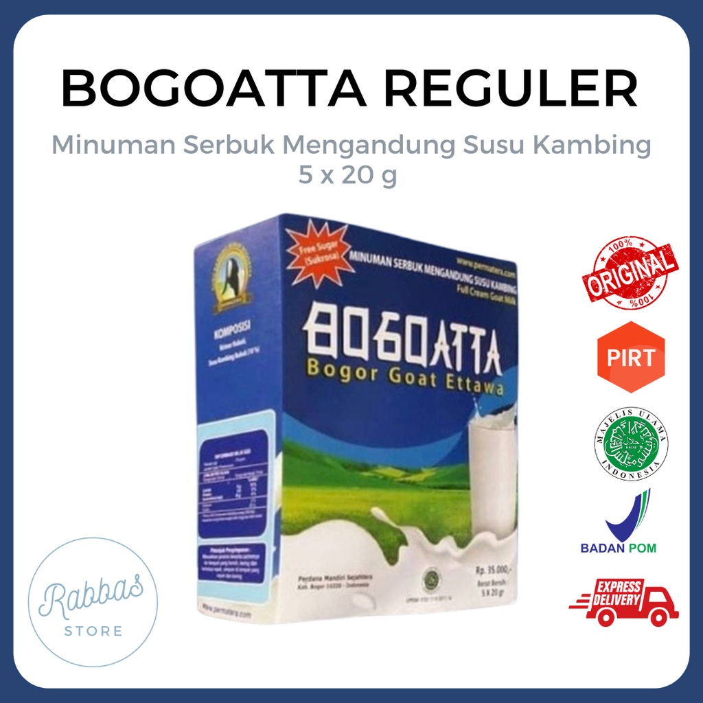 

BOGOATTA REGULER I Susu Kambing Tanpa Gula