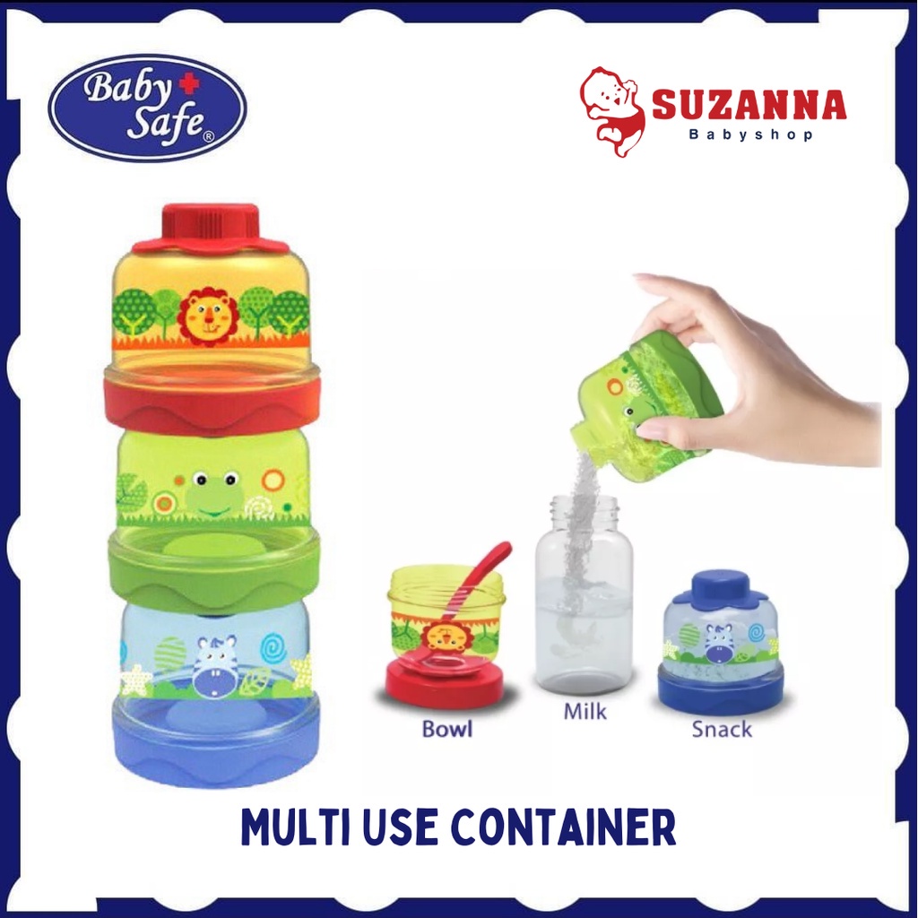 Baby Safe BS33A" Multi Use Container || Takaran Susu