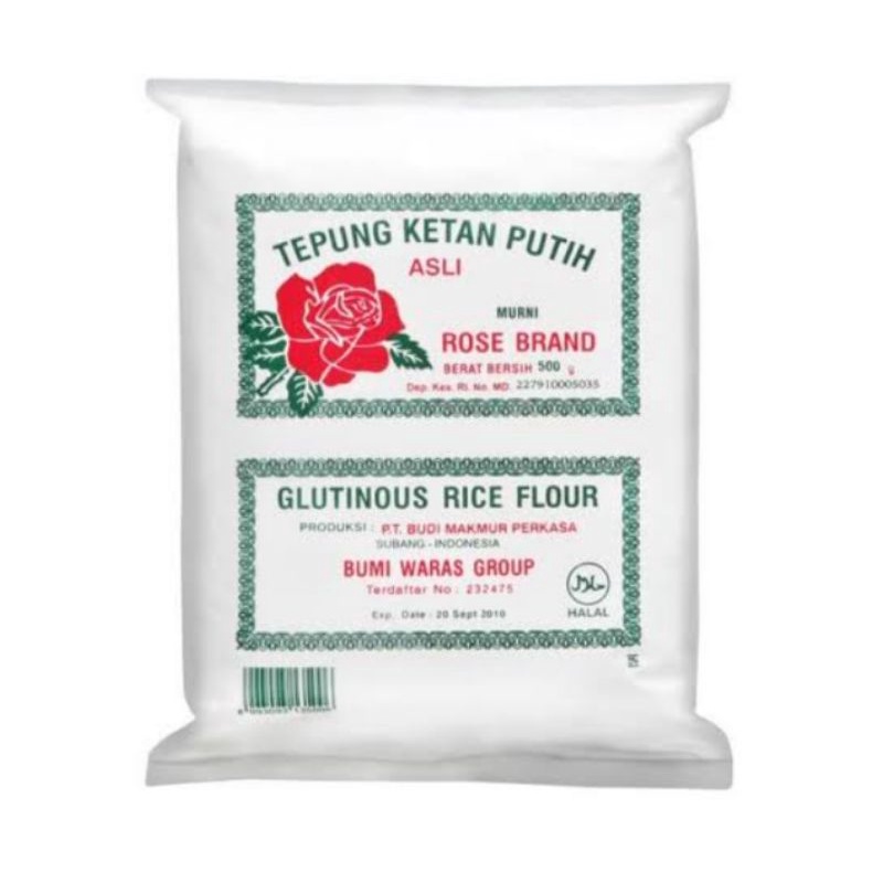 

tepung ketan rose brand 500gr