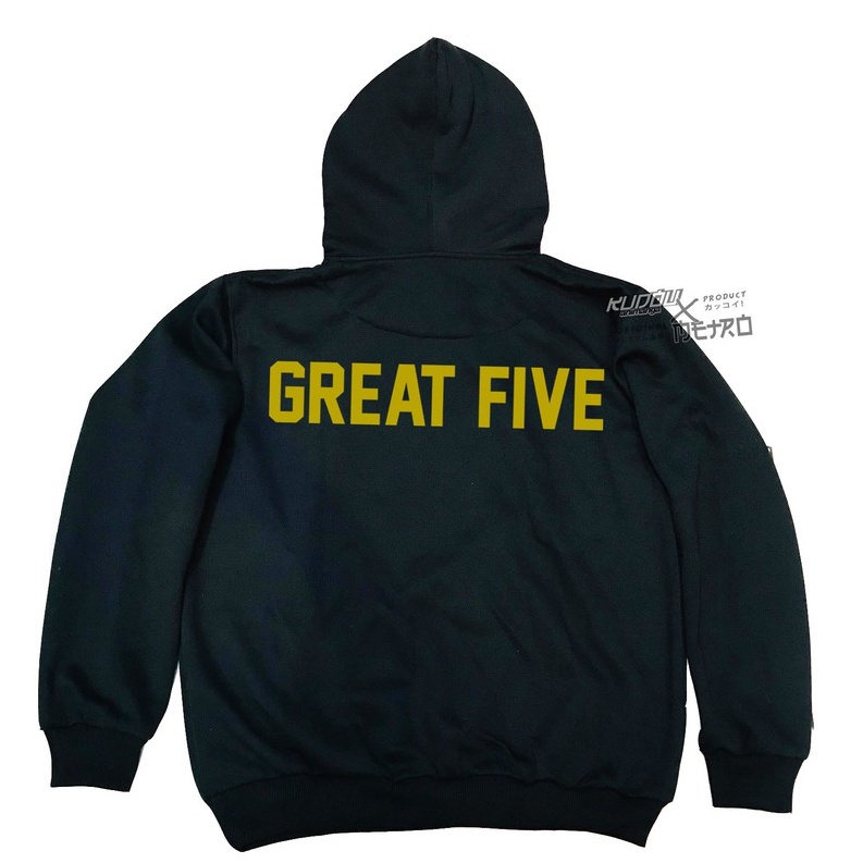 Hoodie Naruto Great Five Aninme