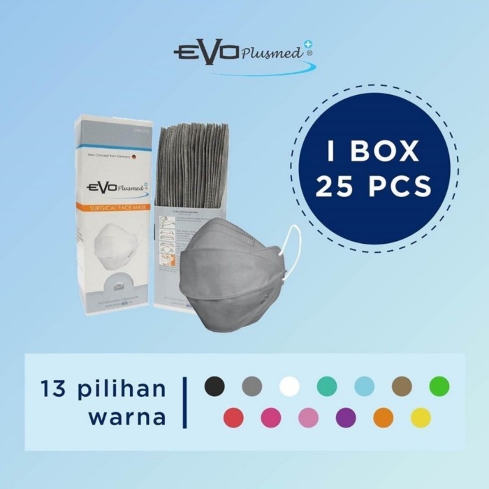 MASKER EVO PLUS MED 4D EVOPLUSMED CORONA HIGH QUALITY ORIGINAL 100%