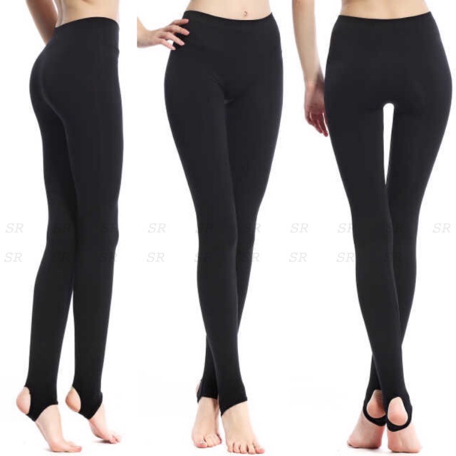 Legging Injak Kaki Tumit Wanita Import Premium Katun Melar Jumbo