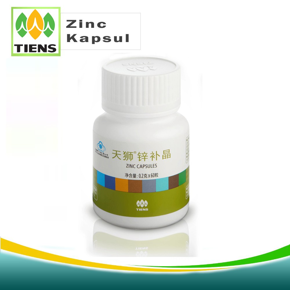 Zinc Tiens - Peninggi & Penambah Nafsu Makan - Nutrisi Kecerdasan