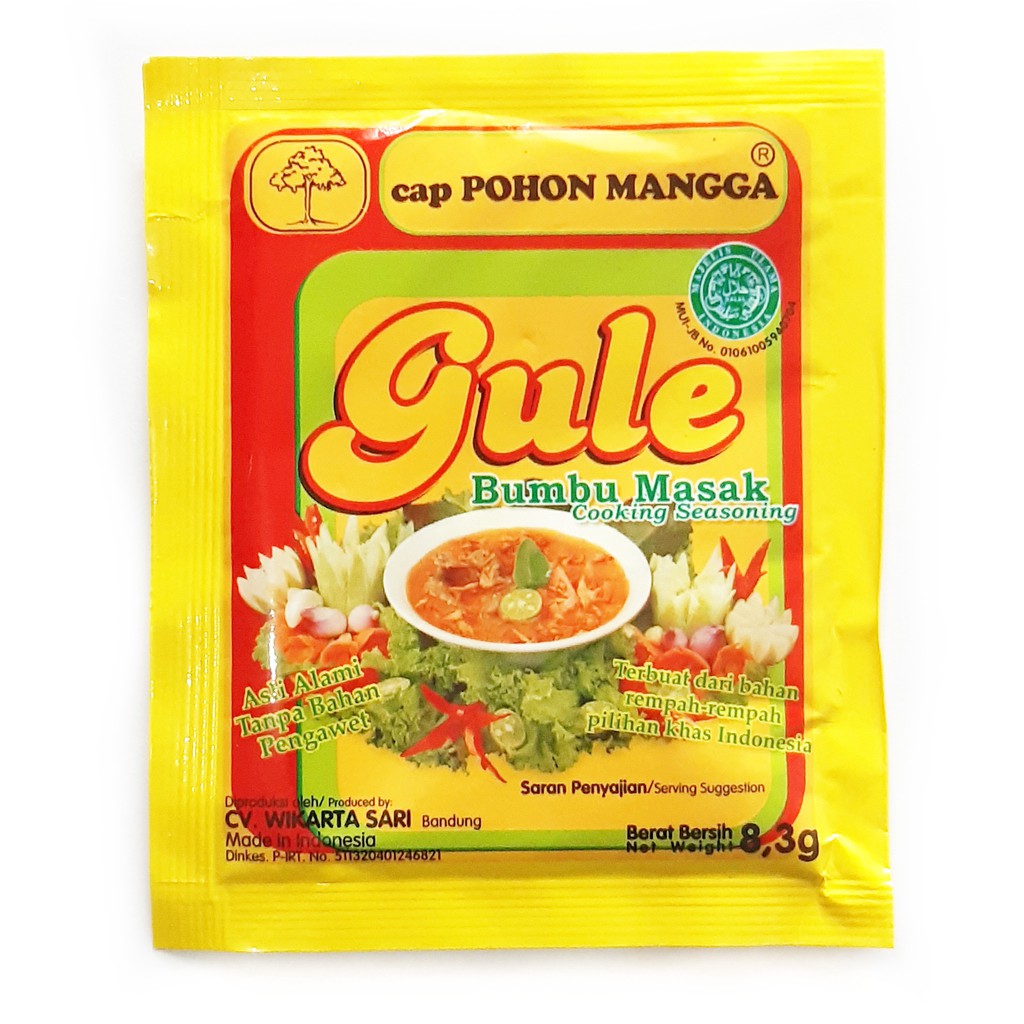 

Bumbu Gule Cap Pohon Mangga 8g Bisa COD bumbudapurbintang