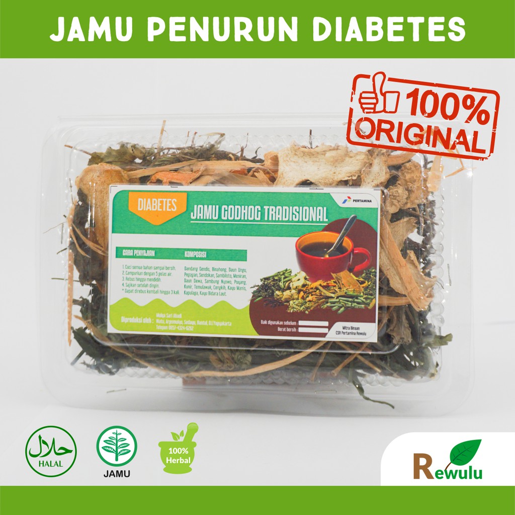 

JAMU GODOKAN MENORMALKAN GULA DARAH - DIABETES